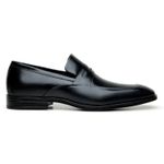Sapato Social Loafer Adamo Preto 
