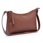 Bolsa Baguete Feminina Caramelo