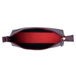 Bolsa Baguete Feminina Bordo