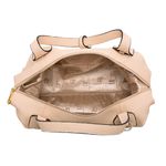 Kit Bolsa Feminina Báu Grande + Tênis Casual Slip On Off White Dhaffy 