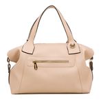 Bolsa Feminina Dhaffy Báu Grande Creme