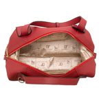 Kit Bolsa Feminina Báu Grande + Tênis Casual Slip On Vermelho Dhaffy 