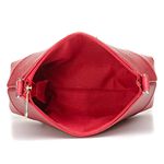 Bolsa Feminina Pequena Transversal Ajustável Vermelho Dhaffy 