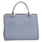 Bolsa Feminina Castelo Com Divisória Azul Dhaffy 