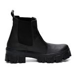 Bota Feminina Coturno Tratorado Chelsea Cano Baixo Dhaffy