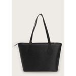 Kit de Bolsas Grande e Pequena Preto Dhaffy