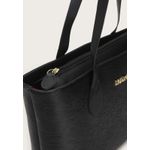 Kit de Bolsas Grande e Pequena Preto Dhaffy