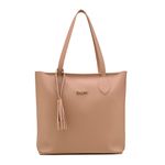 Kit de Bolsas Femininas Grande Sacola + Transversal e Necessarie Nude