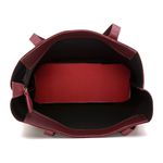 Kit de Bolsas Femininas Grande Sacola + Transversal e Necessarie Vinho