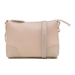 Kit de Bolsas Femininas Grande Sacola + Transversal e Necessarie Creme