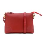 Kit de Bolsas Femininas Grande Sacola + Transversal e Necessarie Vermelho