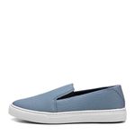 Slip On Feminino Casual Azul Dhaffy 