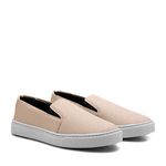 Slip On Feminino Casual Creme Dhaffy 