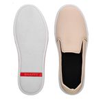 Slip On Feminino Casual Creme Dhaffy 