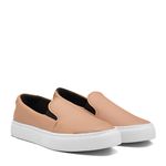 Tênis Slip On Nude Feminino Dhaffy 