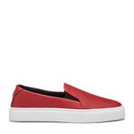 Tênis Slip On Vermelho Feminino Dhaffy 