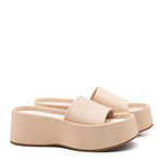 Tamanco Flatform Feminino Palha