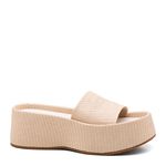 Tamanco Flatform Feminino Palha