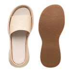 Tamanco Flatform Feminino Palha