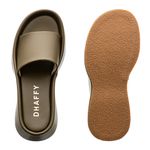 Tamanco Flatform Feminino Verde