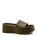 Tamanco Flatform Feminino Verde
