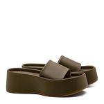 Tamanco Flatform Feminino Verde