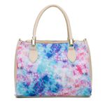 Bolsa Feminina Tie Dye Alça de Mão e Transversal Dhaffy