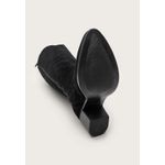 Bota Feminina Western Cano Longo Preto