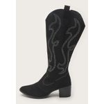 Bota Feminina Western Cano Longo Brilho
