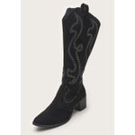 Bota Feminina Western Cano Longo Brilho