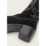 Bota Feminina Western Cano Longo Brilho