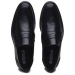 Sapato Comfort Preto Couro Sintético - Linha Chaves