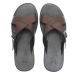 Chinelo Couro Romana Legítimo e Linha Sport 
