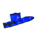 Par de Caneleira 5kg Azul Tornozeleira Para Treino Funcional Treinamento de Pernas Gluteo Em Casa Na Academia