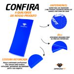 Kit 10 Colchonete de Gisnatica Espuma para Treino Abdominal Exercicio Fitness Abdominal Yoga Pilates Azul