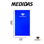 Kit 10 Colchonete de Gisnatica Espuma para Treino Abdominal Exercicio Fitness Abdominal Yoga Pilates Azul
