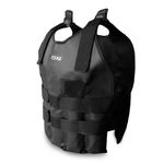  Colete De Carga Peso Funcional 15kg para Treino de Força Musculação Barra Flexão Cross