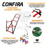 Escada de Agilidade para Treinamento Funcional Vermelho