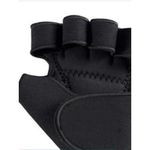 Par de Luva Academia Com Munhequeira Para Cross Musculação Grip Cross Hook Feminina Masculina