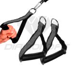 Suporte Sumô para Agachamento Com Manoplas Amarelo