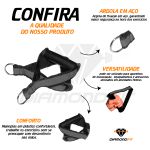 Suporte Sumô para Agachamento Com Manoplas Amarelo