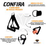 Suporte Sumô para Agachamento Com Manoplas Preto