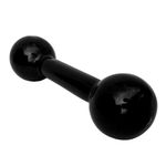 Kit 5 Pares de Halter 1kg a 5kg Revestido Em Borracha + Suporte Torre De Chão Para 10 Halteres