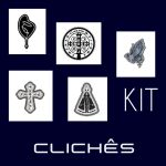 Kit 02 Clichês de 65mm