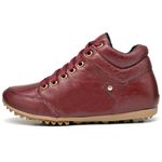 Bota Botinha Casual DiConfort Vermelho