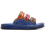 Sandália Chinelo Birken Conforto Anatomico Ortopédica Azul