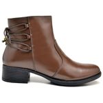 Bota Coturno Country Montaria Feminina DiConfort Cafe