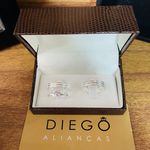 Alianças de Prata Namoro e Compromisso