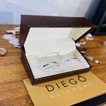 Alianças de Prata Namoro e Compromisso
