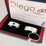 Alianças de Prata Namoro e Compromisso